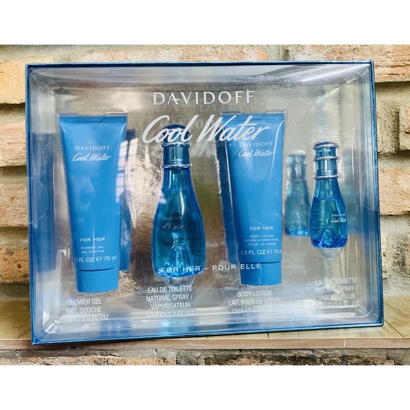 Davidoff Cool Water for Women Gift Set