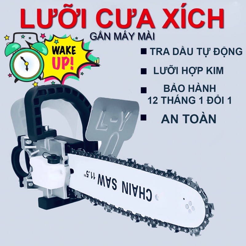 Lưỡi Cưa Xích Lắp Máy Mài Cầm Tay YOYO Bảo Hành 12 Tháng