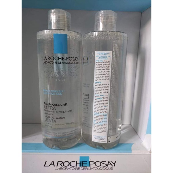 Nước tẩy trang giàu khoáng cho da nhạy cảm La Roche-Posay Micellar Water Ultra Sensitive Skin 400ml | BigBuy360 - bigbuy360.vn