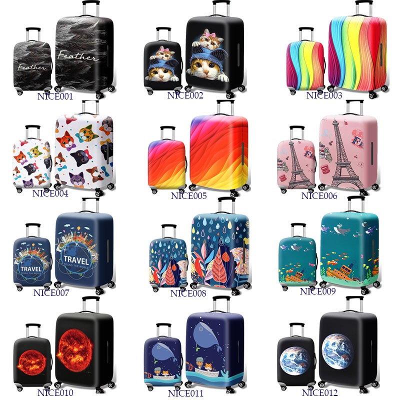 Bọc vali du lịch chống bụi kích thước 18 " -32 "(Not include suitcase)