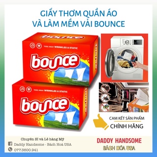 Hộp Giấy Thơm Quần Áo và Làm Mềm Vải Bounce - Chính Hãng Mỹ