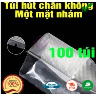 Túi hút chân không thực phẩm một mặt nhám, hút chân không gia đình bảo quản thực phẩm nhiều kích thước từ 7cm - 28cm 4.2