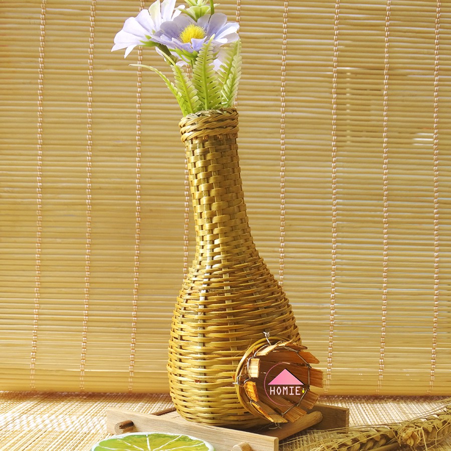 [Phụ kiện trang trí] Bộ thờ tre phong thủy hút tài lộc may mắn