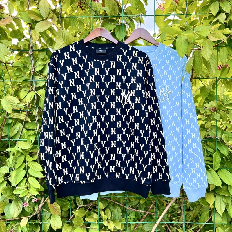 Áo cổ tròn M.L.B Sweater Monogram