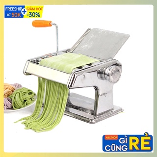 Máy cán mì gia đình 3 lưỡi cắt, máy cán mì sợi
