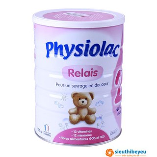 Sữa physiolac 2 400/900g
