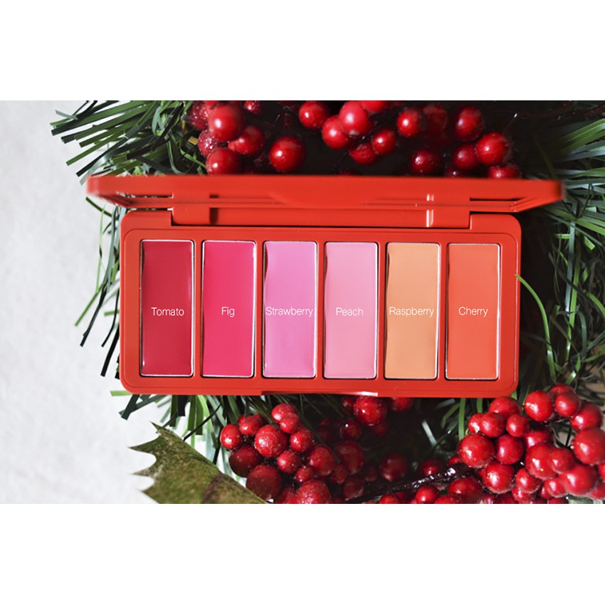 Bảng son Fresh Fruit Lip & Cheek Sweet Candy Palette SKINFOOD