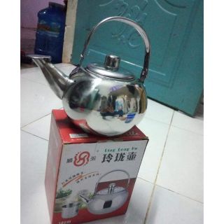 Ấm pha trà inox(có thể đun bếp từ và bếp gas) (TMGD)