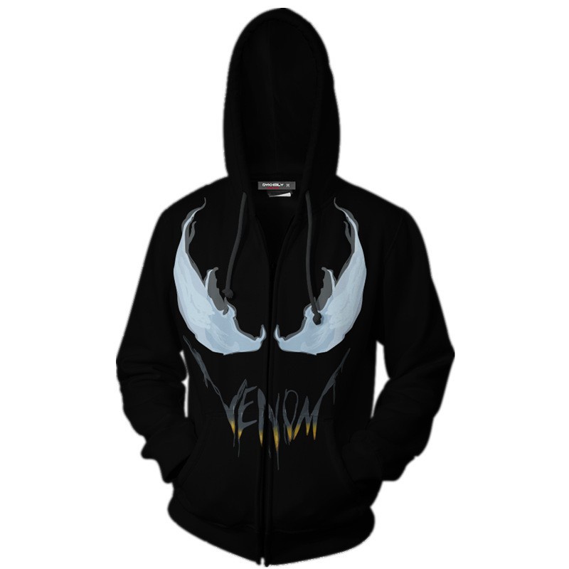 Áo hoodie HUQISHA in hình 3D thời trang mới thu đông