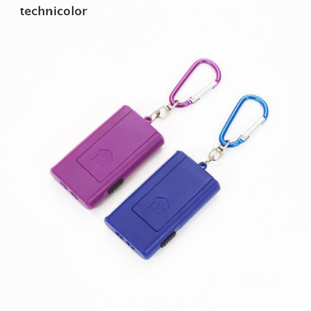 Đèn Pin LED COB Nhiều Màu Có Móc Khóa Di Động Đa Ứng Dụng