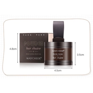Phấn che khuyết điểm tóc, phấn dặm chân tóc che hói thưa da đầu Hair Shadow Maycheer
