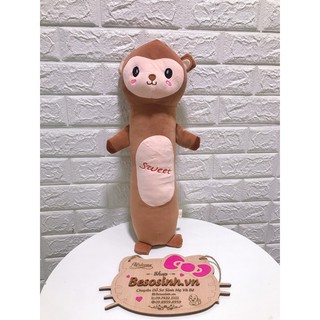GỐI ÔM THÚ BÔNG CHO BÉ 55CM