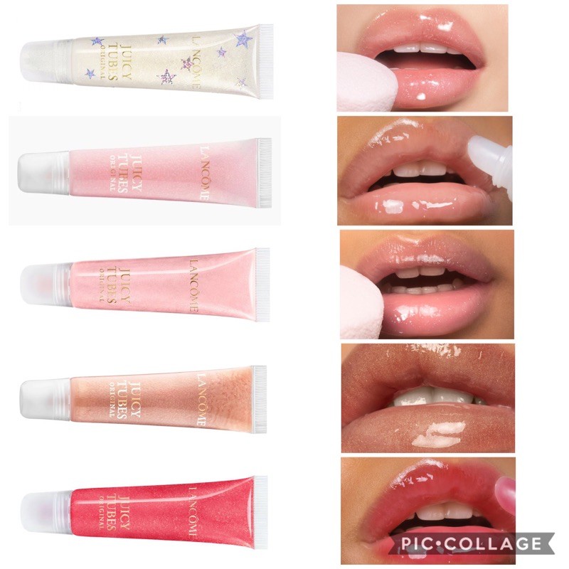 Son bóng dưỡng môi dưỡng ẩm L A N C O M E Juicy tubes lip gloss mini set