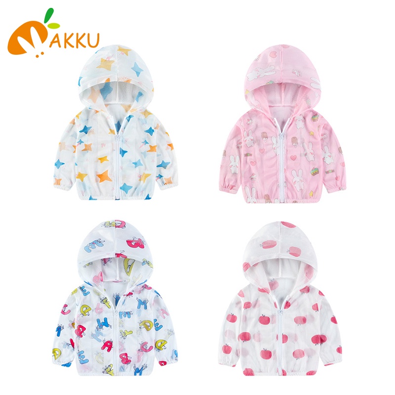 Áo Khoác Chống Nắng Thoáng Khí Thời Trang Mùa Hè Cho Bé