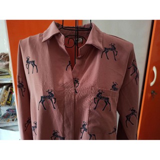 sơ mi oversize áo giấu quần