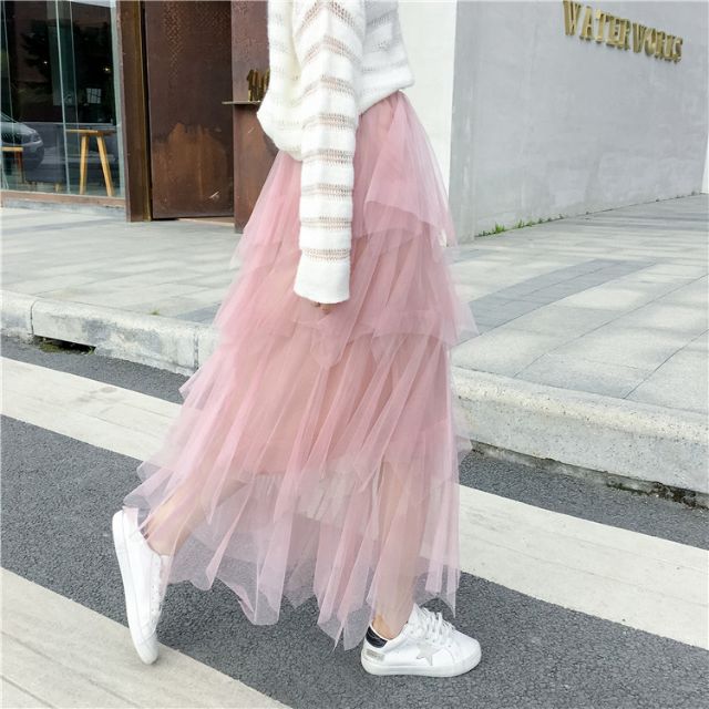 Chân Váy Voan Nhiều Tầng Bigsize | BigBuy360 - bigbuy360.vn