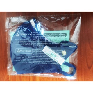 Khẩu trang vải cao cấp GP EXTREME với màng lọc 100% bằng sợi than hoạt tính ACF có khả năng lọc không khí hữu hiệu