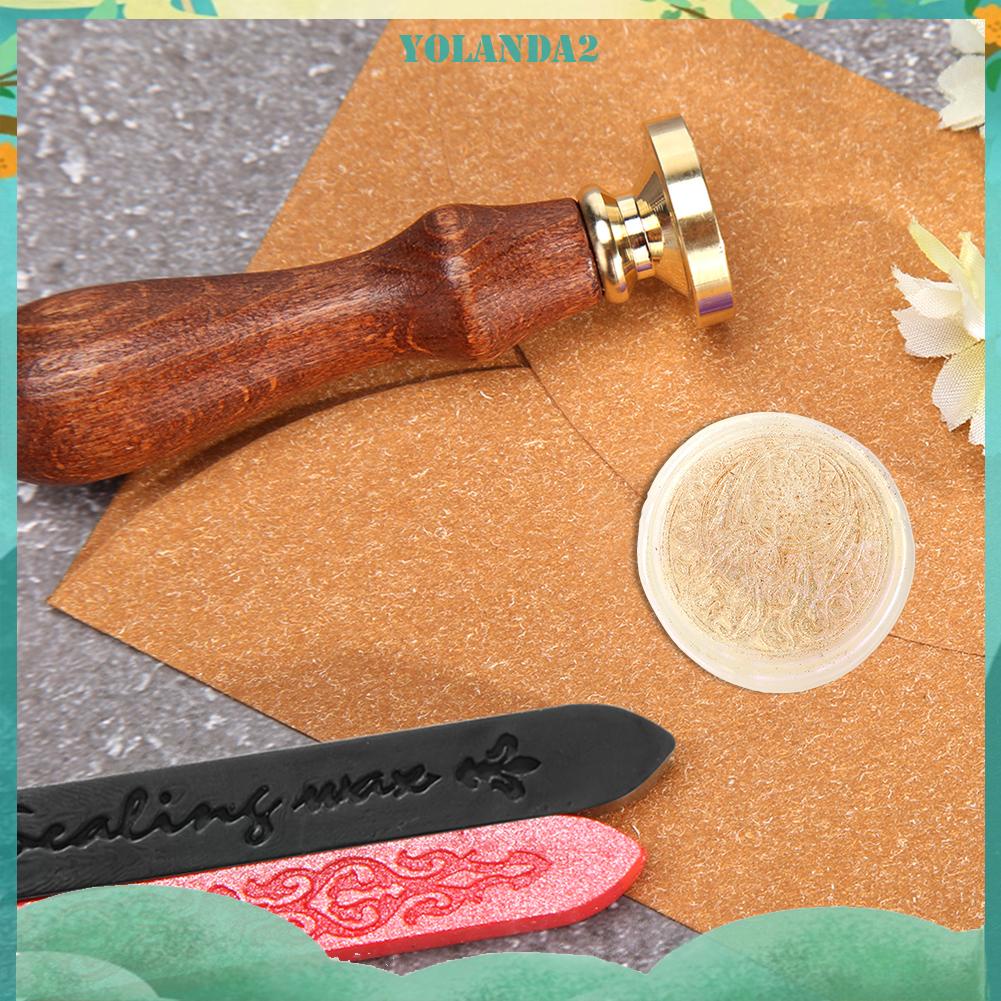 Bộ dụng cụ đóng dấu sáp trang trí sổ tay DIY