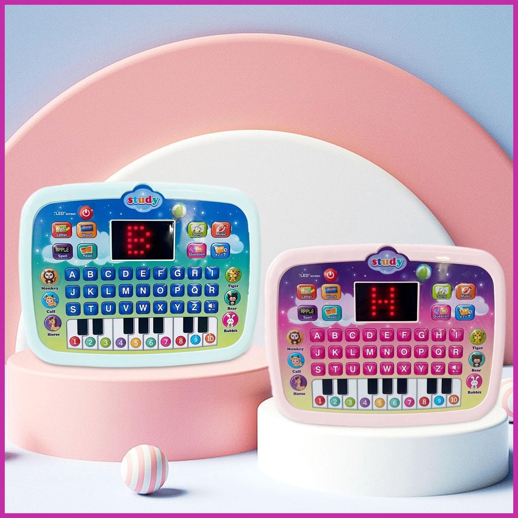 Đồ Chơi Laptop Thông Minh Giáo Dục Trẻ Em ABC Và Chữ kerivn