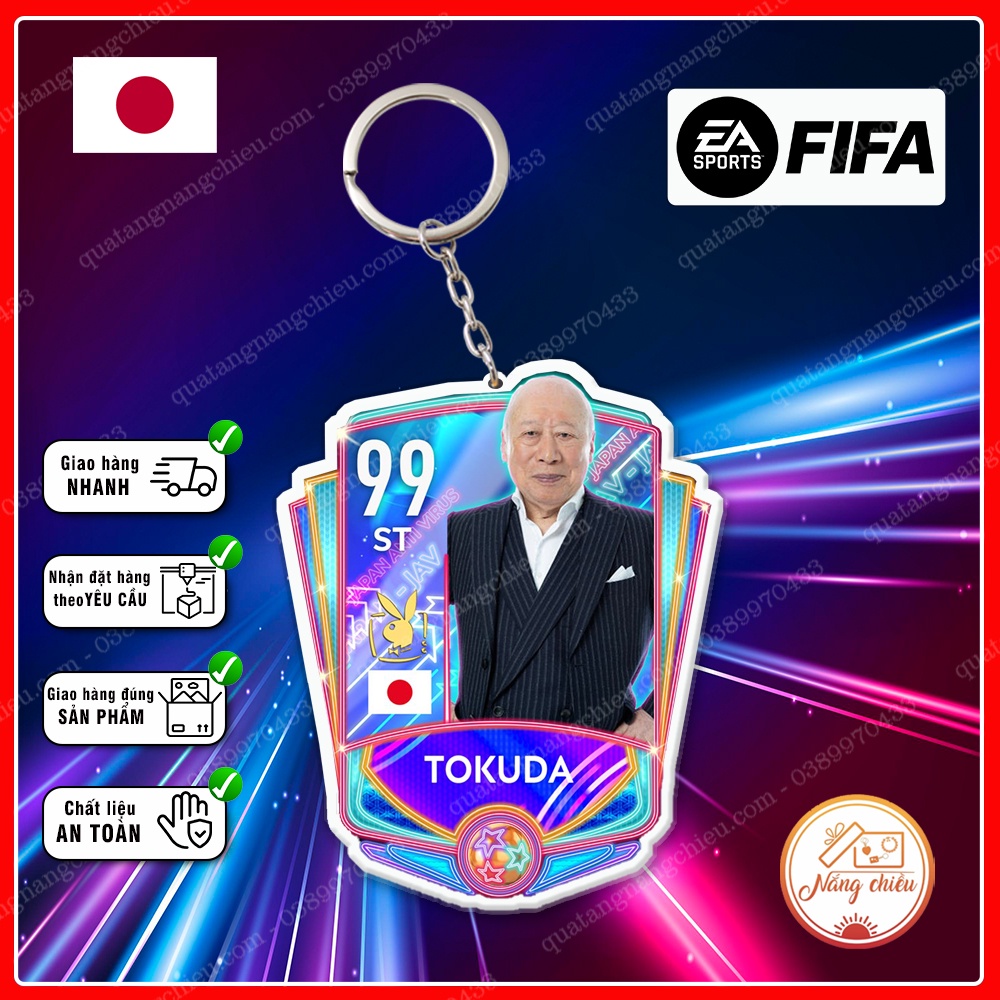 [ Bản Giới Hạn ] Móc Khóa TOKUDA,AIZAWA MINAMI, ☘️MÓC KHÓA THẺ CẦU THỦ☘️