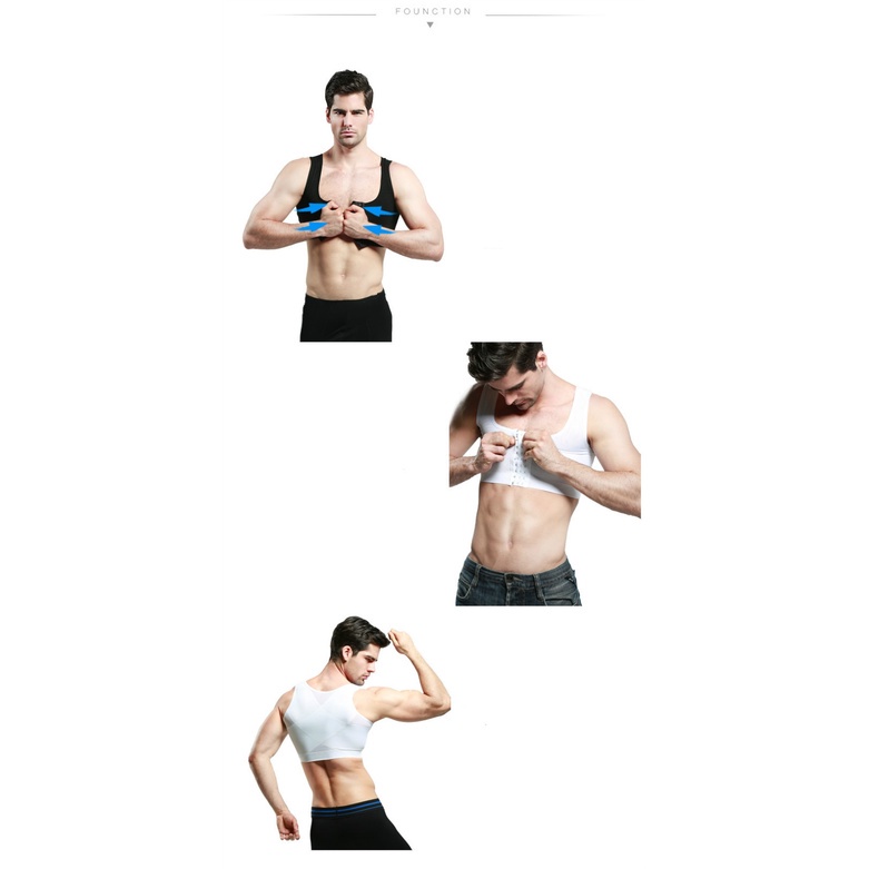 Áo Nịt Ngực Định Hình Cơ Thể Cho Nam