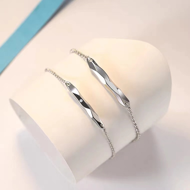 Vòng Tay Cặp Đôi Họa Tiết Hình Học Đơn Giản Thời Trang