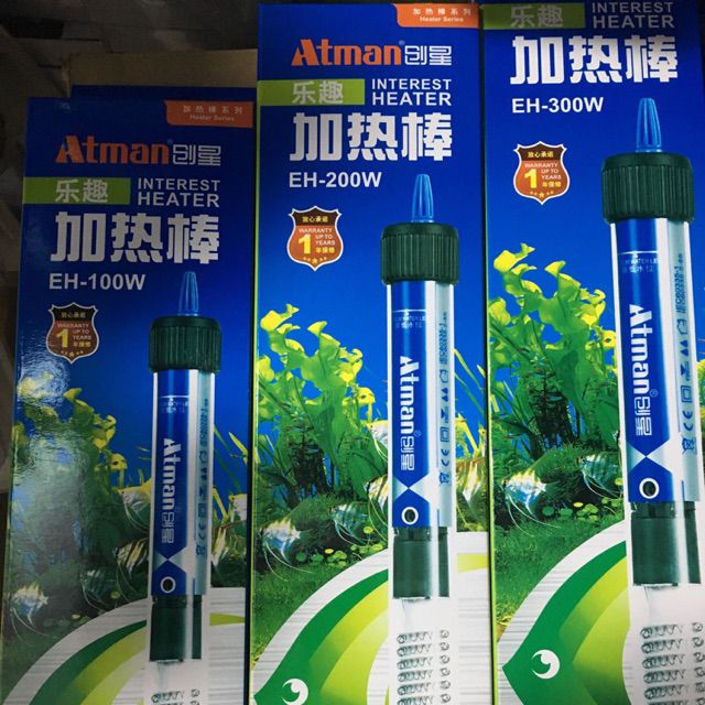 Sưởi bế cá Atman EH (100w/200w/300w)