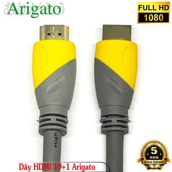 Cáp HDMI ARIGATO 10M lõi đồng HDTV 4K*2K (19+1) - Dây HDMI To HDMI tròn chuẩn FULL HD 1080p