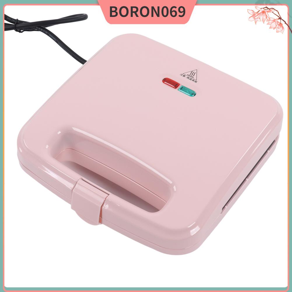 Máy ăn sáng Mini Khay đôi hoàn toàn tự động Đa chức năng làm bánh mì gia đình sưởi ấm hai mặt Boron069