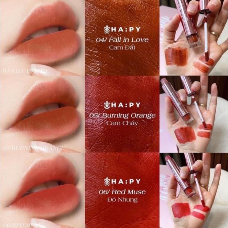 Son Kem Lì Ha:py - Happy Matte Lipcream Minigarden