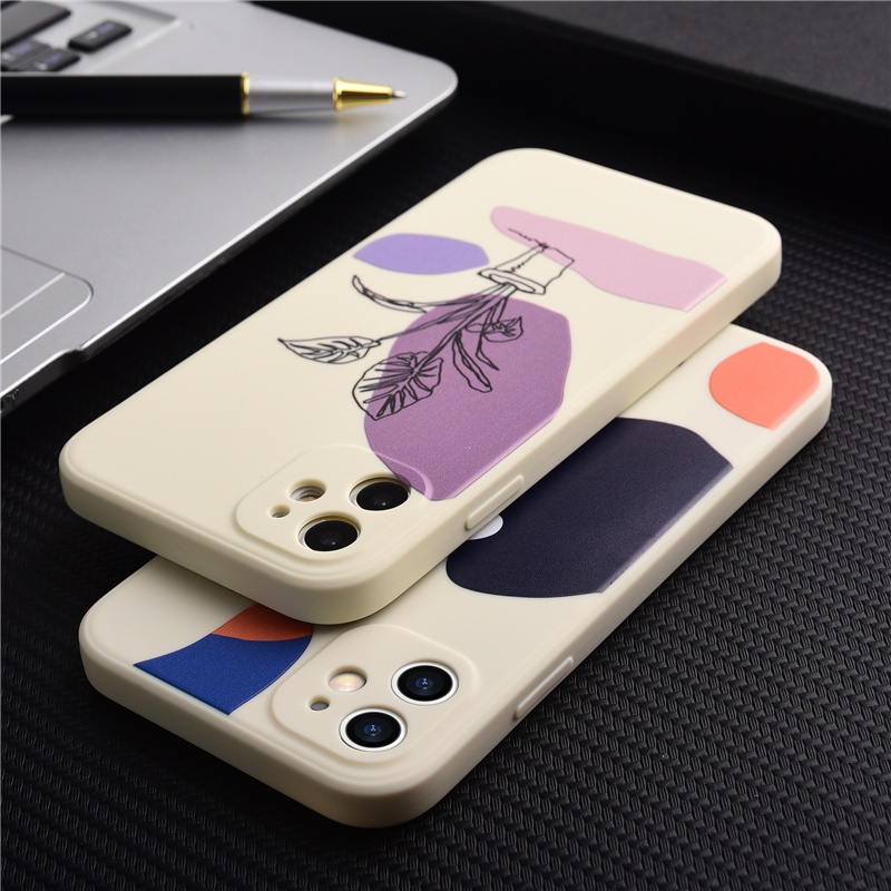 Ốp Điện Thoại tpu Mềm Hình Morandi Cho Realme 8 7i 6 7 6i 5 5s 5i Pro C25 C17 C25s C12 C11 C3 C20 C21 C21Y Reno 4 5