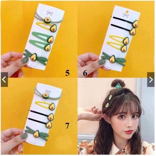 SET KẸP TÓC BƠ CỘT TÓC BƠ