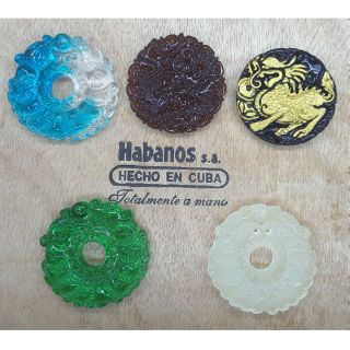 Mặt ngọc bội cổ trang resin new