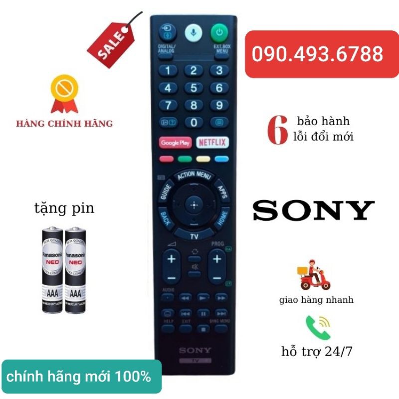 (Chính hãng) Điều khiển tivi Sony giọng nói RMF-TX310P- Hàng mới chính hãng 100%