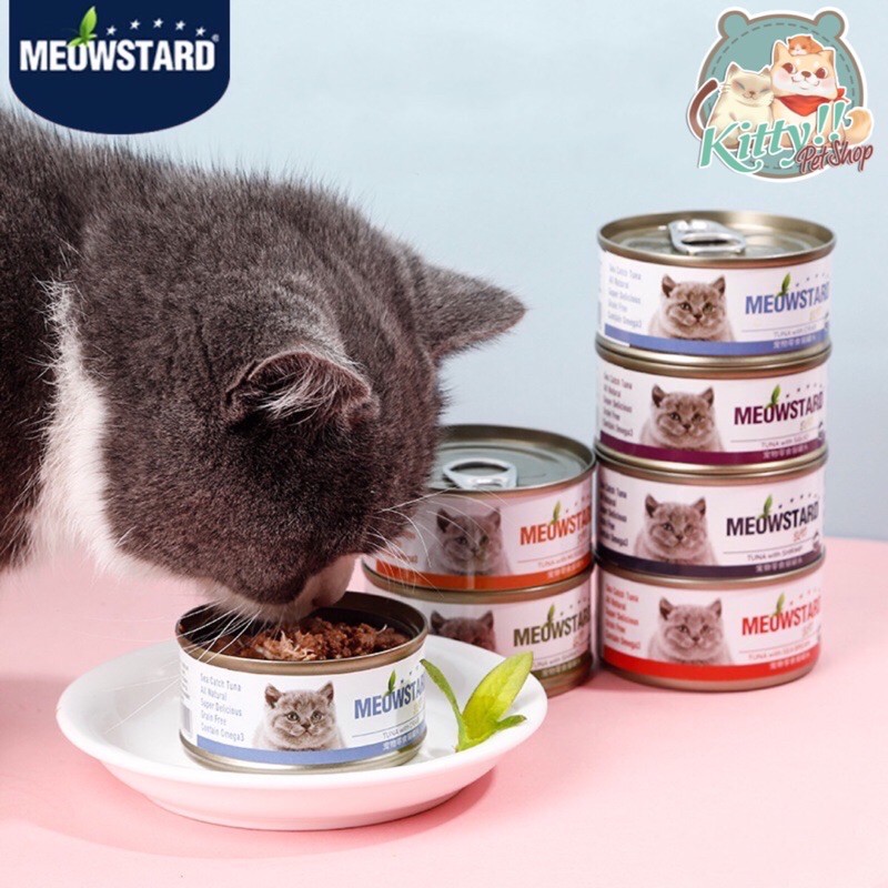 Pate Meowstard Eco thơm ngon dành cho mèo, thức ăn dạng ướt cho mèo, pate nhiều vị cho mèo - Kitty Pet Shop