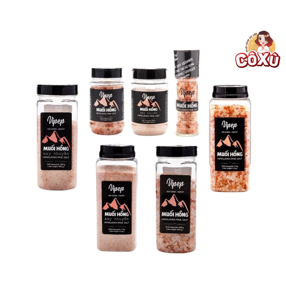 Muối Hồng Himalayan- Bổ Sung Khoáng Chất Và Nguyên Tố Vi Lượng...[ Đơn Hàng 199k Tặng Set Muỗng Dừa Cao Cấp]