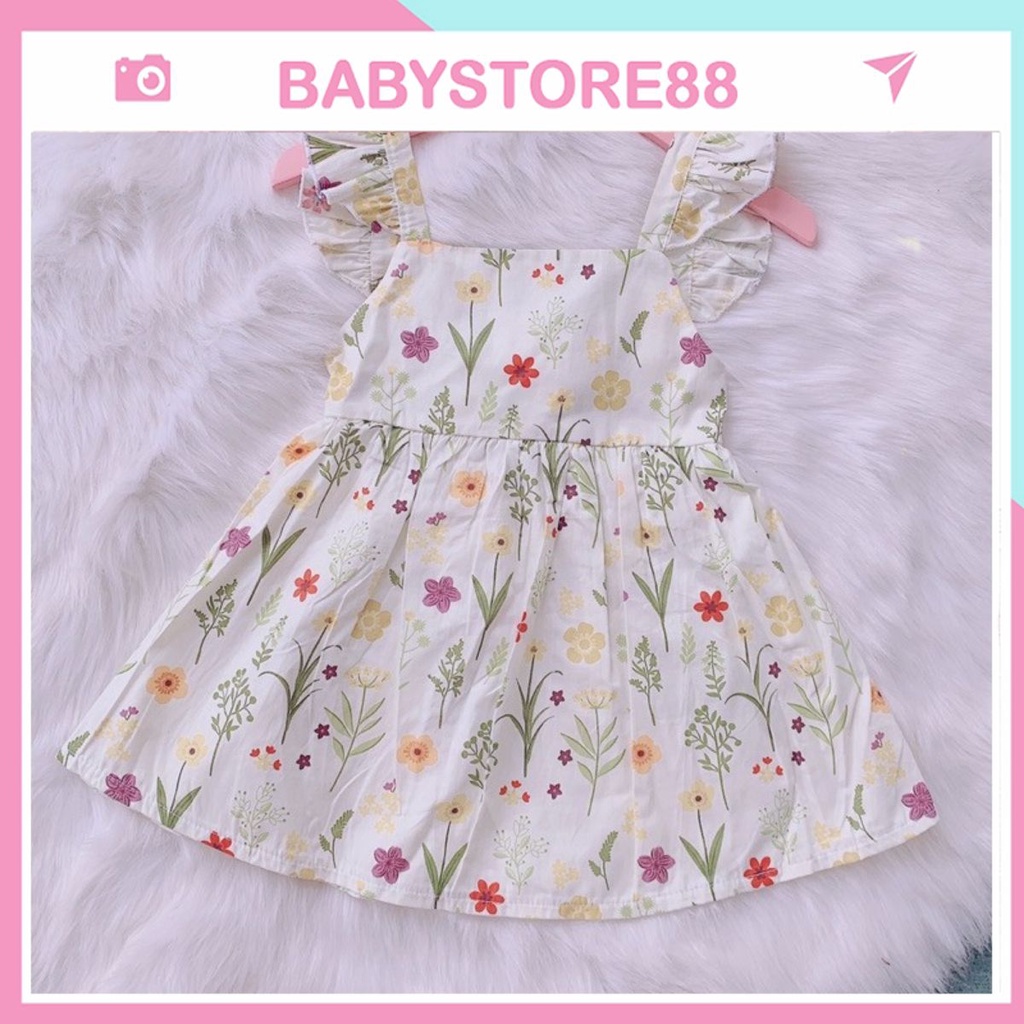 Váy bé gái mùa hè 1.2.3.4.5 tuổi BABYSTORE88 đầm công chúa thiết kế xinh xắn thời trang cao cấp cho bé