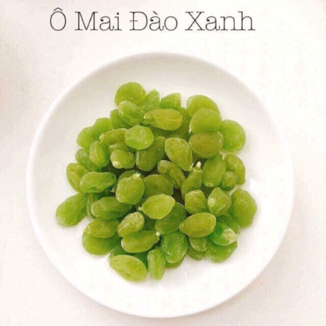 500Gr Ô Mai Xí Muội Đào Xanh Chua Ngọt