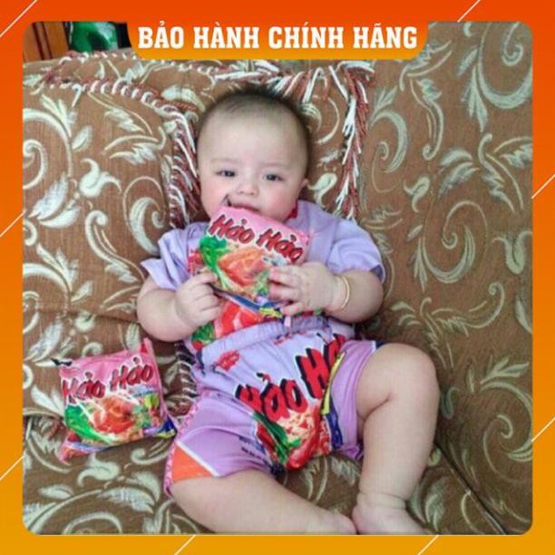 [Mặc Là SANG] đồ bộ mặc nhà cho bé in gói mì tôm miliket, hảo hảo, cám con cò đẹp đọc lạ 2021