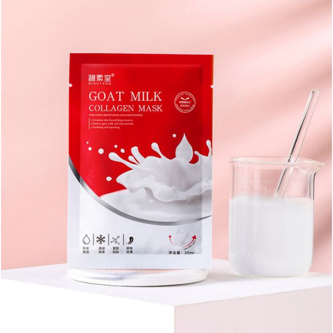 Mặt nạ sữa dê Bisutang GOAT MILK mask