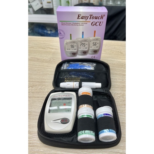 Máy Đo Đường Huyết, Mỡ Máu, Gout 3 in 1 Easy Touch ET322 Rossmax