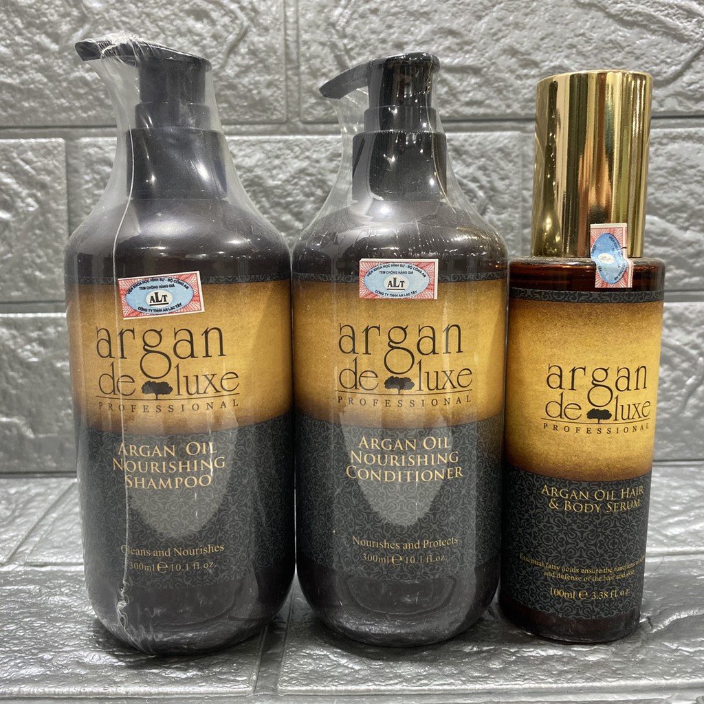 Dầu xả phục hồi tóc hư tổn  Argan Deluxe Conditioner 300ml