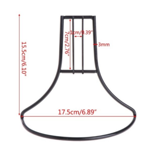 Chân đế sắt giữ cố định wheel 21cm