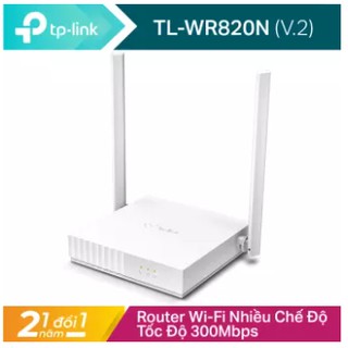 TP-Link Bộ Phát WIFI Chuẩn N 300Mbps TL-WR820N - Router WIFI Chính Hãng TPLink BH 2 Năm