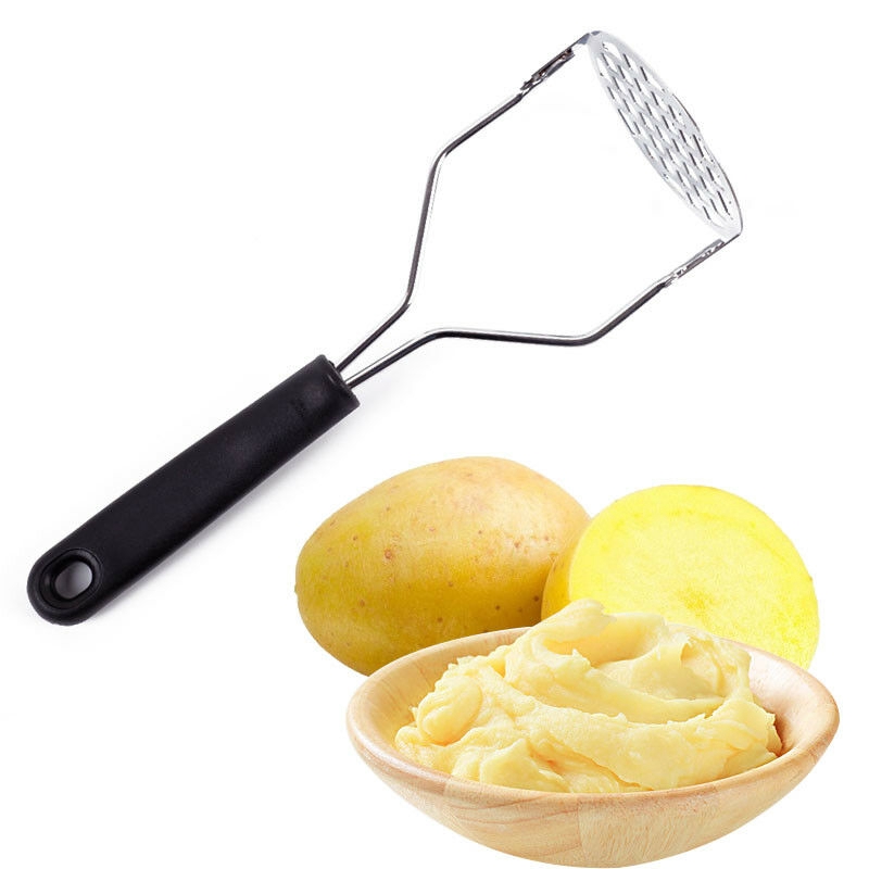 1 Máy xay khoai tây cầm tay bằng thép không gỉ hữu ích Ricer Puree Juice Maker Presser