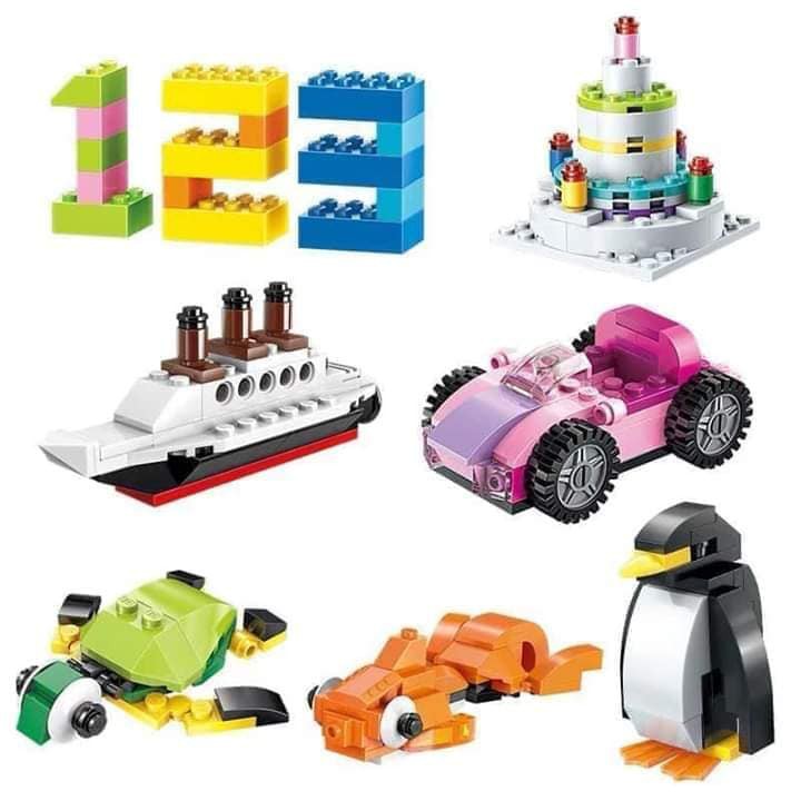 Bộ Xếp Hình Lego 460 Chi Tiết