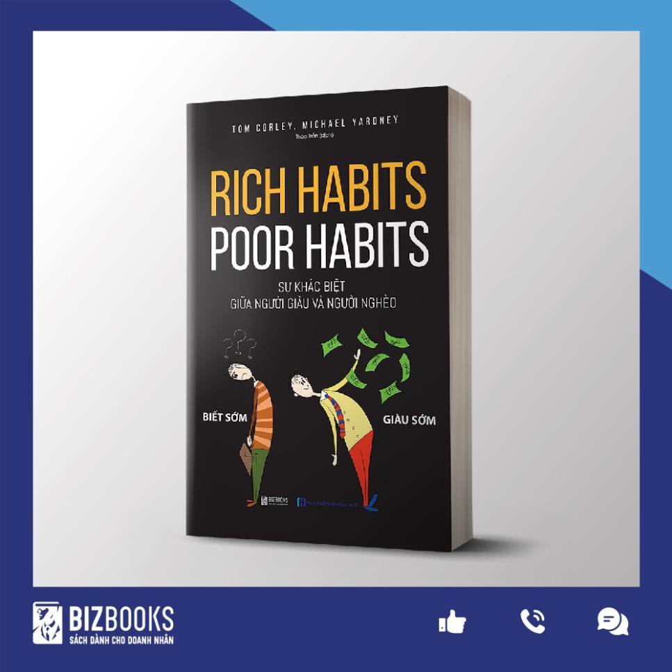 Sách - Rich Habits, Poor Habits: Sự Khác Biệt Giữa Người Giàu Và Người Nghèo  [BizBooks]