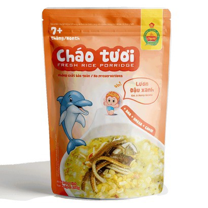 Cháo tươi Cây Thị lươn đậu xanh 260g (Trên 7 tháng)