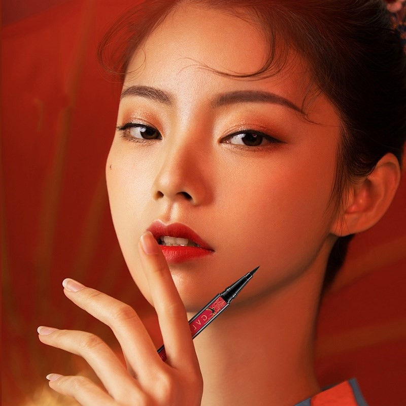 Bút Kẻ Mắt Gdtima Phong Cách Trung Hoa Chống Thấm Nước Nhanh Khô Lâu Trôi 10g