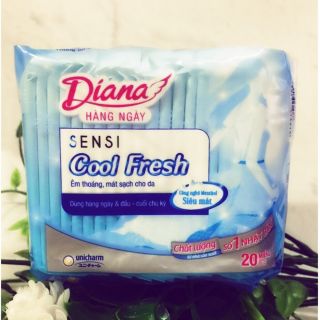 BVS diana sensi cool fresh hàng ngày (bịch 20 miếng)